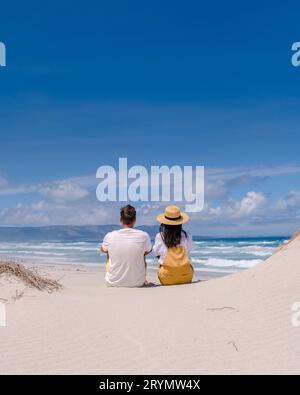 Cape Nature Walker Bay beach near Hermanus Western Cape South Africa Stock Photo