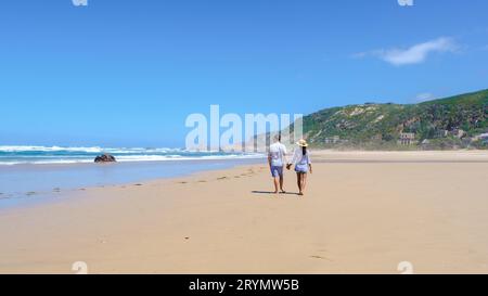 Noetziestrand Knysna, South Africa. beach in Knysna, Western Cape, South Africa Stock Photo