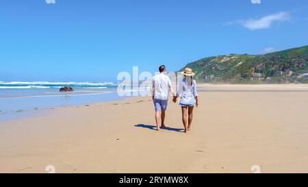 Noetziestrand Knysna, South Africa. beach in Knysna, Western Cape, South Africa Stock Photo