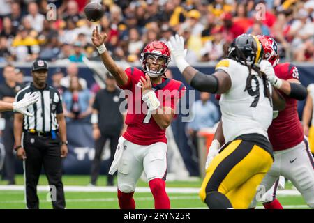 October 1 2023 Houston Texans quarterback C.J. Stroud 7 throws