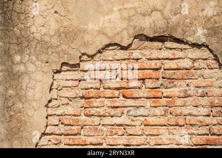 Old brick wall. Nice vintage textured background. Stock Photo