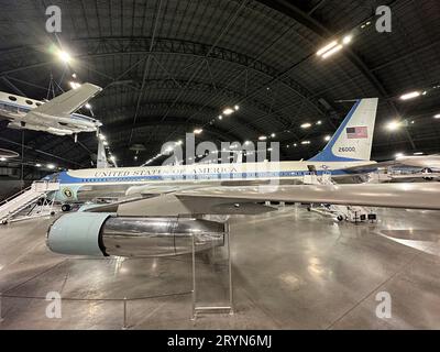 SAM 26000 Presidential Boeing VC-137C Aircraft Stock Photo