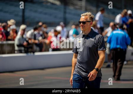 INDYCAR Series: May 26 Pit Stop Competition Stock Photo