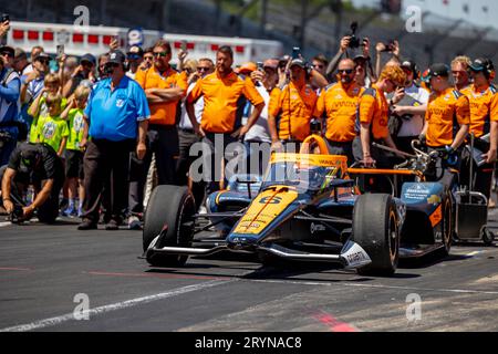 INDYCAR Series: May 26 Pit Stop Competition Stock Photo