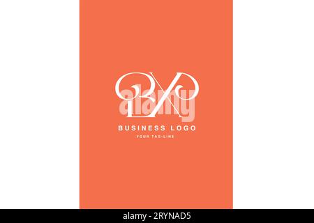 BX, XB, Abstract Letters Logo Monogram Stock Vector