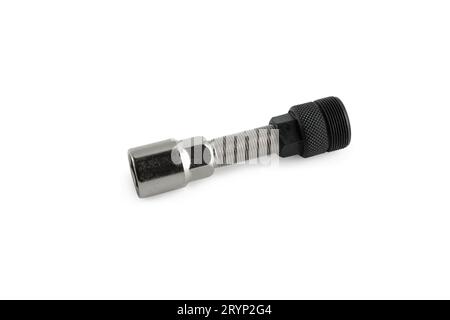 Puller for pedal cranks. Close-up. Isolated on white background. Stock Photo
