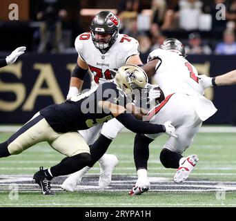 New Orleans Saints linebacker Zack Baun (53) in a drill during NFL football  training camp in Metairie, Wednesday, Aug. 4, 2021. (AP Photo/Derick Hingle  Stock Photo - Alamy