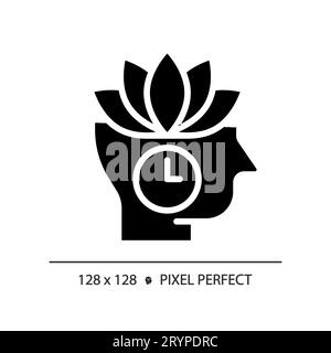 2D black glyph style self control icon Stock Vector Image & Art - Alamy