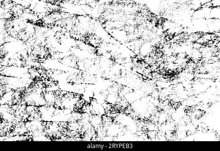Distressed background overlay with vintage elements such as dirt, scratches, and old paper texture. Flat vector illustration isolated on white backgro Stock Vector