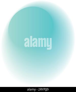 Abstract gradient circle frames set. Colored light glow round buttons. Vector illustration isolated on transparent background Stock Vector