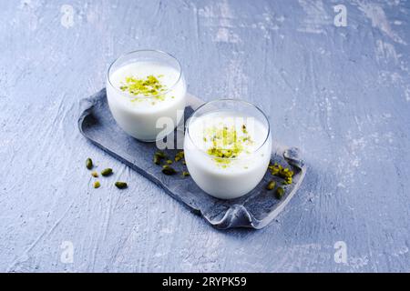 Traditional Indian lime lassi drink with dahi yogurt Stock Photo - Alamy