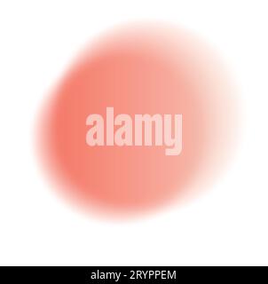 Abstract gradient circle frames set. Colored light glow round buttons. Vector illustration isolated on transparent background Stock Vector