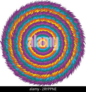 Abstract background wallpaper theme graphic design: Circular movement, radial dynamic swirls .Vector design, swirl circle. rotating shapes. swirls, ci Stock Vector