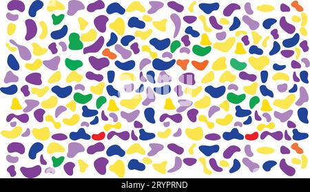 fluid liquids. Blob-shaped organic set. black color cube drops simple shapes. Pebble, inkblot, drops, and stone silhouettes. Stock Vector