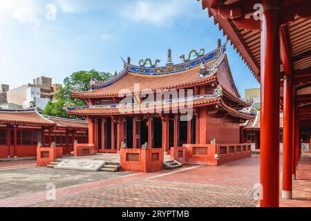 Tainan Confucian Temple, aka First Academy of Taiwan, in Tainan, Taiwan Stock Photo