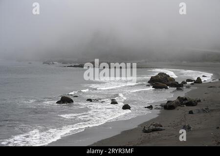 Coastal California, also known as the California Coastline and the Golden Coast. Coastal regions of the state of Calif Stock Photo