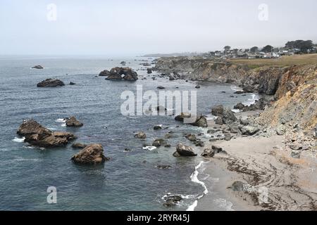 Coastal California, also known as the California Coastline and the Golden Coast. Coastal regions of the state of Calif Stock Photo