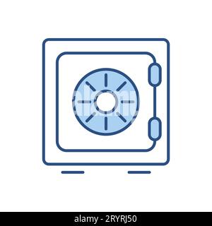 Safe related vector icon Stock Vector