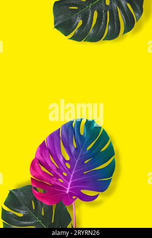Creative saturated background. Dissimilarity art concept Stock Photo