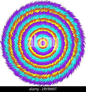 Abstract background wallpaper theme graphic design: Circular movement, radial dynamic swirls .Vector design, swirl circle. rotating shapes. swirls, ci Stock Vector