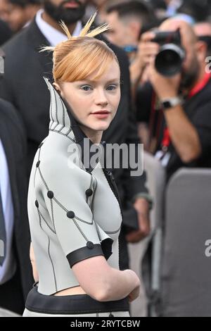 Emma Laird attending the Louis Vuitton Womenswear Fall/Winter 2022/2023