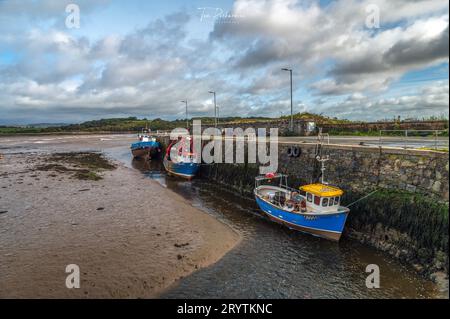 Garlieston Harbour, Garlieston near Newton Stewart in Dumfries and Galloway, Scotland. Stock Photo