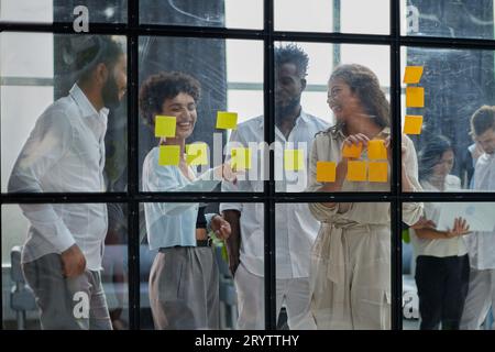 Startup and implementation of a small business project. Stock Photo