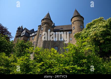 Herborn Castle, today the seat of the Theological Seminary of the Evangelical Church of Hesse-Nassau Stock Photo