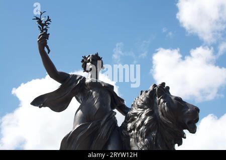 Victoria Memorial, London Stock Photo