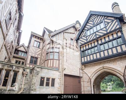 Cragside House and Gardens, a National Trust property in Northumberland, UK Stock Photo