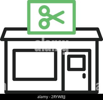 Barbershop icon vector image. Suitable for mobile application web application and print media. Stock Vector