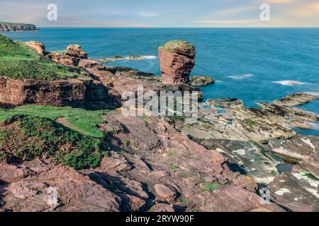 The fishing town of Arbroath in Angus, Scotland Stock Photo