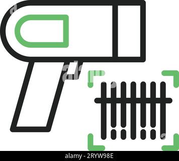 Barcode Scanner icon vector image. Suitable for mobile application web application and print media. Stock Vector