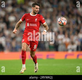 Dominik Szoboszlai #8 of Liverpool during the Premier League
