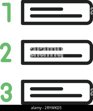 Categories icon vector image. Stock Vector