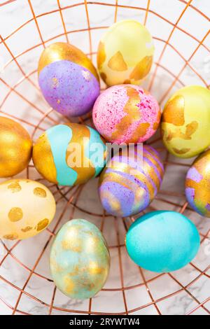 Easter eggs Stock Photo