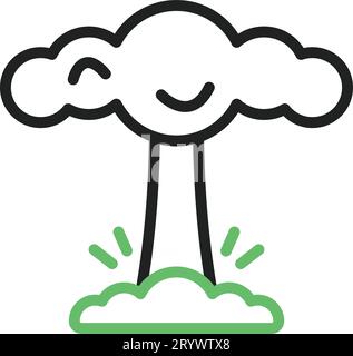 Explosion icon vector image. Suitable for mobile application web application and print media. Stock Vector