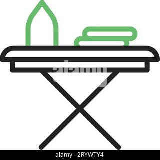 Iron Table icon vector image. Suitable for mobile application web application and print media. Stock Vector