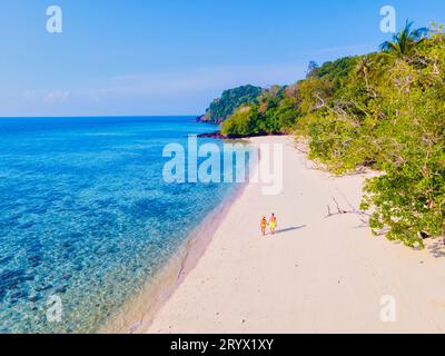 Koh Kradan Island Southern Thailand voted as the new nr 1 beach in the world Stock Photo