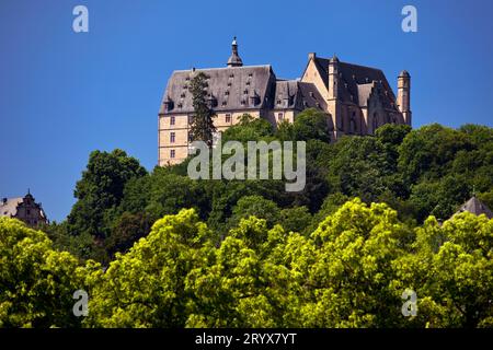 The Landgrave Castle on the Schlossberg, Marburg an der Lahn, Hesse, Germany, Europe Stock Photo