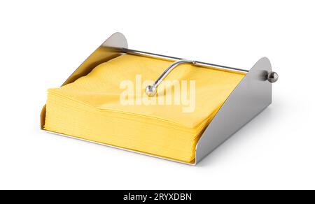 Paper napkins Stock Photo