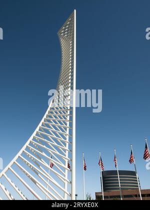 Denver Tech Center Monument Stock Photo