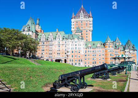 Hotel Chateau Frontenac Stock Photo