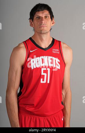 Boban Marjanovic  Houston Rockets Media Day 2023-2024 NBA Season 