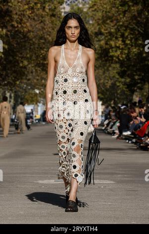 STELLA McCARTNEY Spring/Summer 2024 Runway during Paris Fashion Week - Paris; France 02/10/2023 Stock Photo