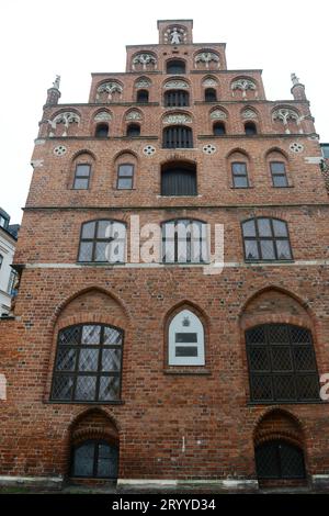 The beautiful 16th century Jörgen Kock's house in Malmö, Sweden