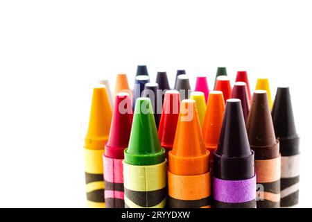 Crayons Stock Photo
