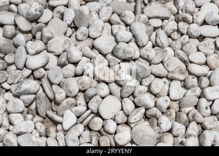 Sea stones. High resolution background of pebbles. Stock Photo