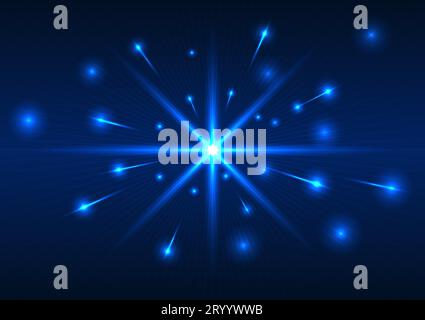 Data network technology background represents the technology that transmits data through the high speed internet network system. It is an innovation t Stock Vector