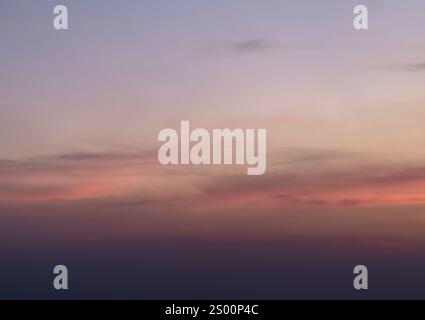 Background of Pastel colored another sky during sunset. Nature abstract composition, use it as your Wallpaper, Poster and Copy space, Selective focus. Stock Photo